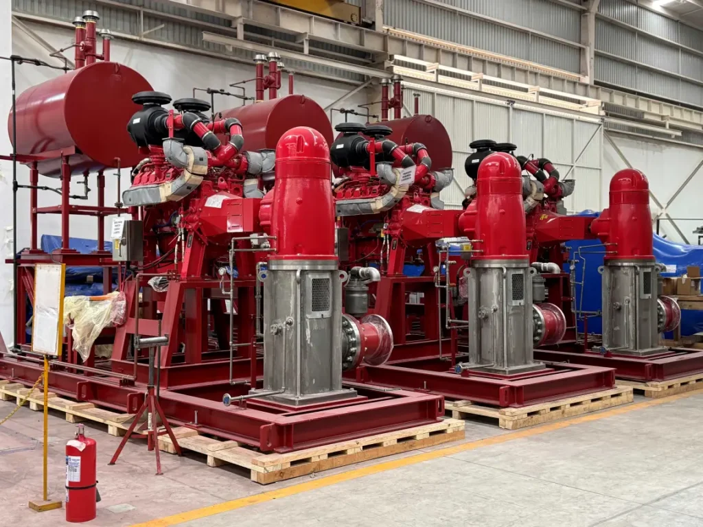 Vertical pumps RP Fire project 2