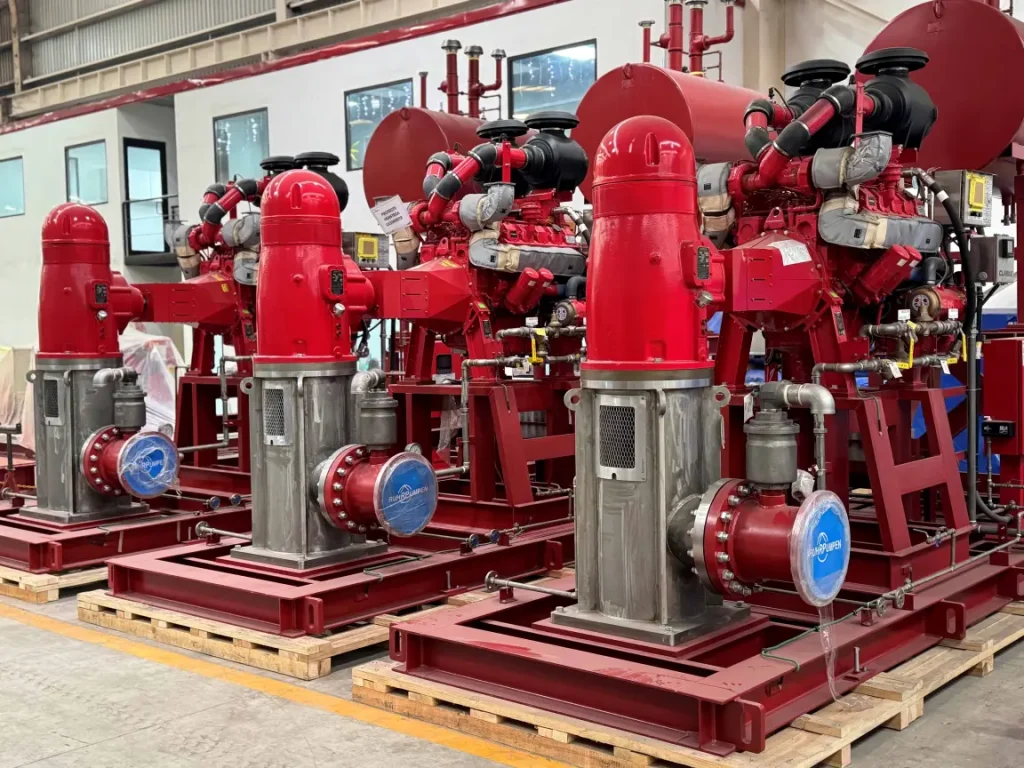 Vertical pumps RP Mexico Fire system project 2