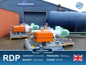 Ruhrpumpen RDP pumps project