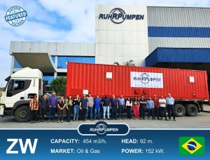 Ruhrpumpen Brazil ZW pumps project