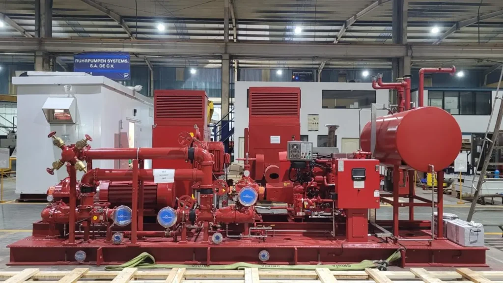 ruhrpumpen fire system project