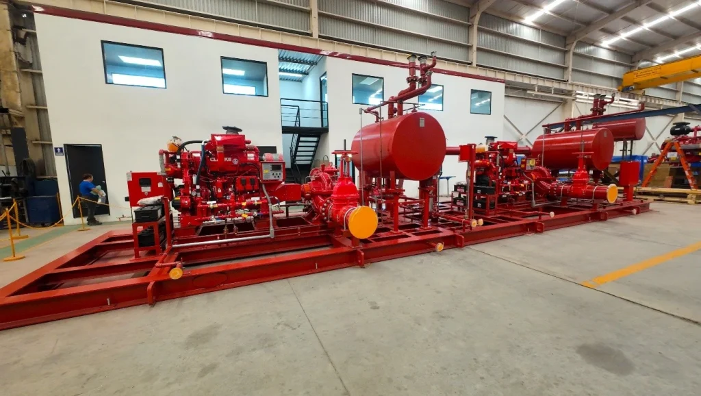 Ruhrpumpen Skid Fire System